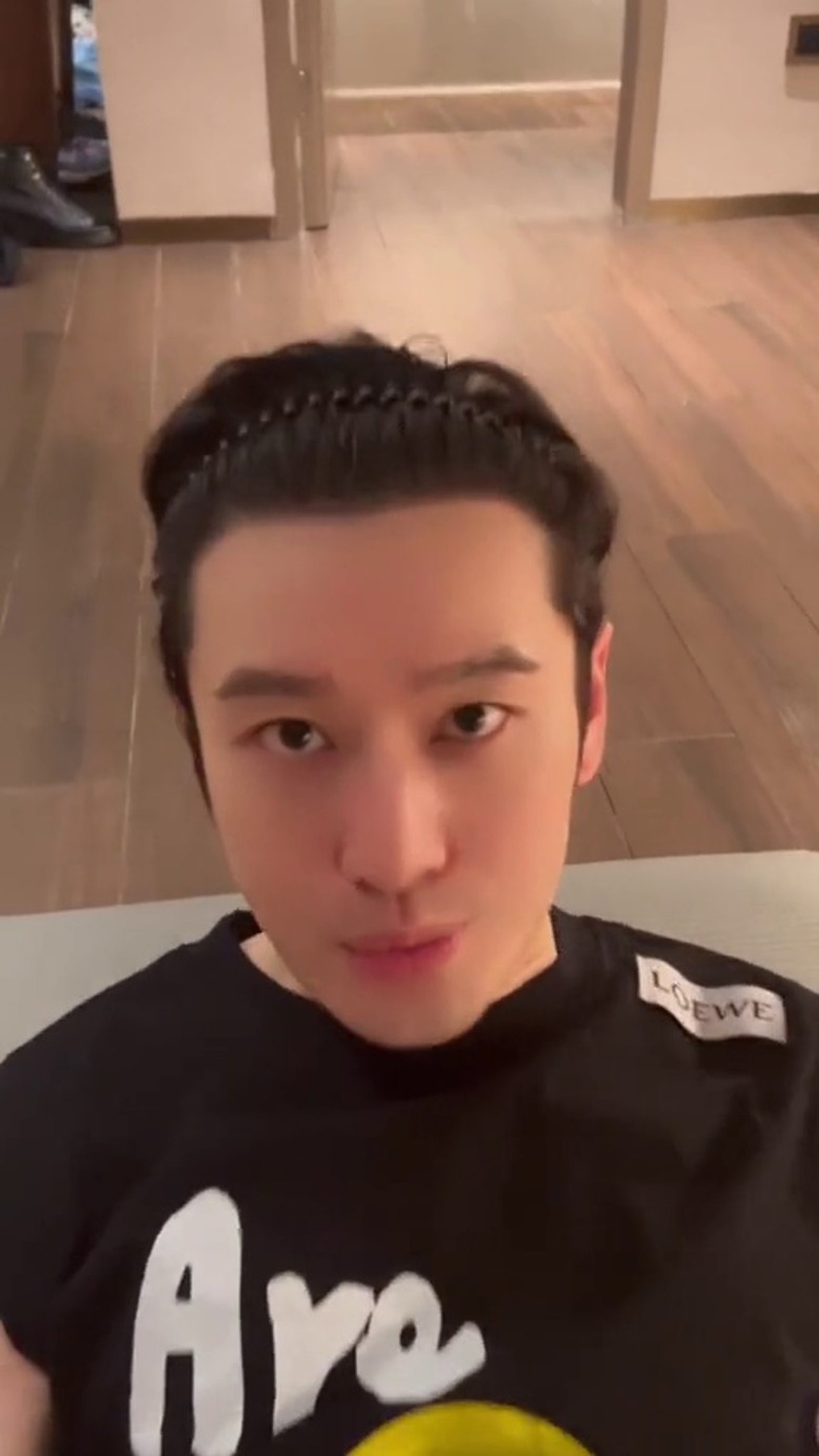 His hair still looks great if you ask us