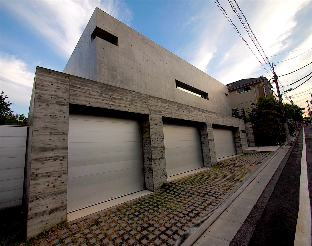 Their house looks like a concrete fortress
