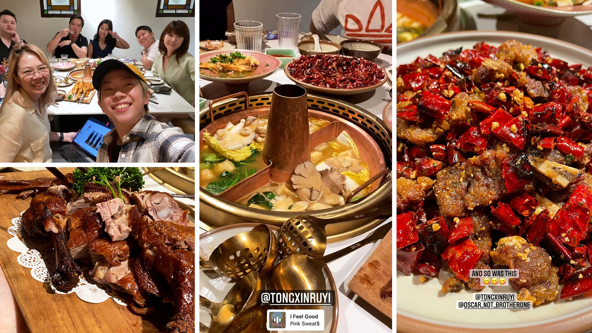 Jeanette Aw, Chen Diya, and Carrie Yeo