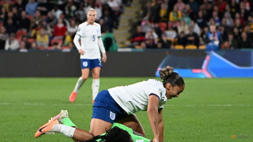 England's James gets two-match ban for stamp and red card v Nigeria