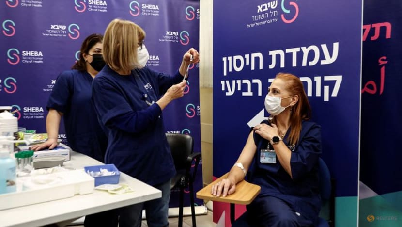 Israeli hospital starts administering fourth COVID-19 shot in trial Israeli hospital starts administering fourth COVID-19 shot in trial