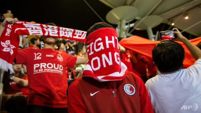 Hong Kong football fans boo China anthem as protests swell