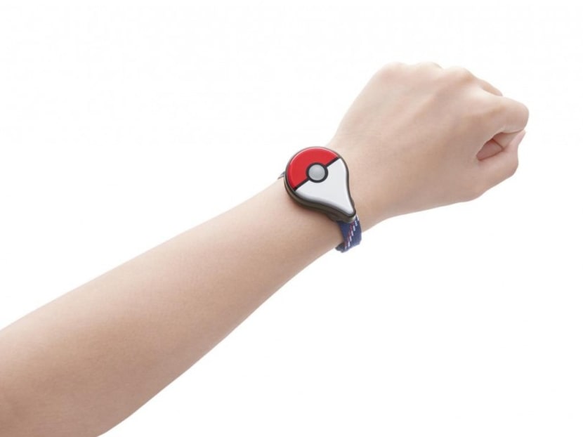 The upcoming Pokémon GO Plus, which can be worn on the wrist or as a pin, connects to the user’s phone over Bluetooth. Photo: e3.nintendo.com