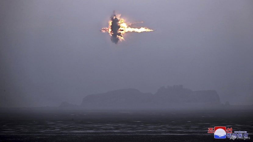 North Korea test-fires missiles as part of mock 'nuclear attack' North Korea test-fires missiles as part of mock 'nuclear attack'