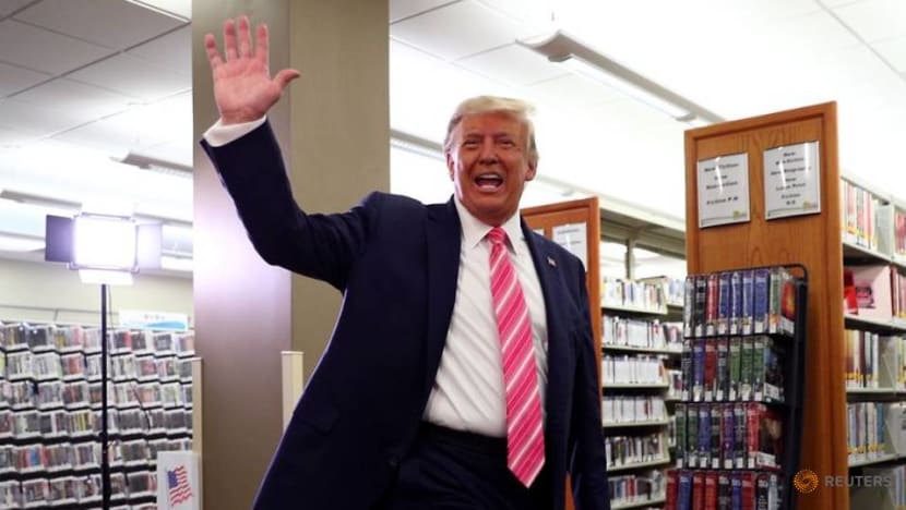 Trump alleges 'surprise ballot dumps' in states where he was leading Trump alleges 'surprise ballot dumps' in states where he was leading