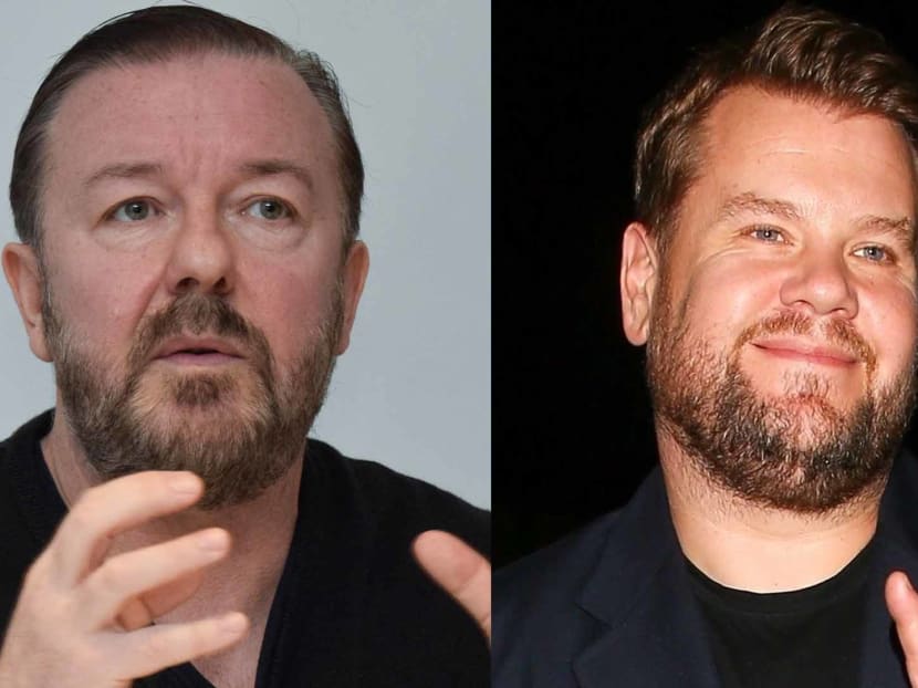 James Corden Says He "Inadvertently" Stole Ricky Gervais "Brilliant" Twitter Joke 