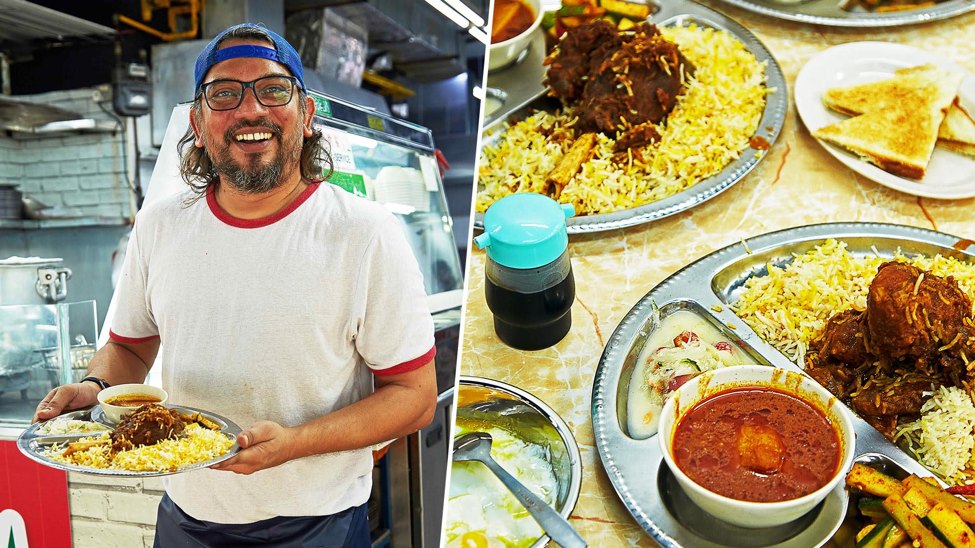 Ex-Footballer Rafi Ali & Local Musicians Run Halal Kopitiam With Fab Lamb Biryani Ex-Footballer Rafi Ali & Local Musicians Run Halal Kopitiam With Fab Lamb Biryani
