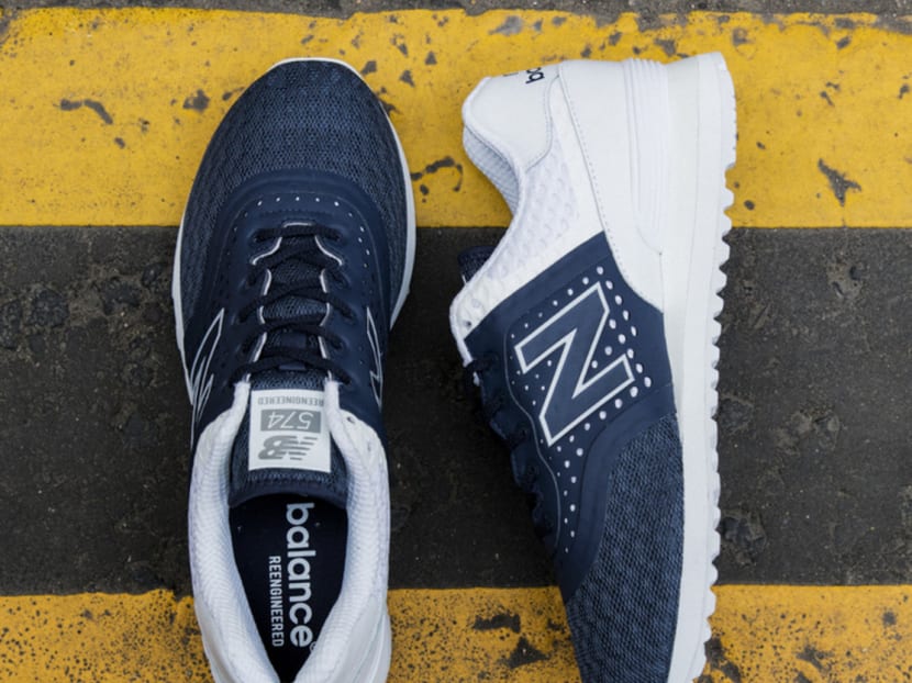 New balance 574 re engineered 2025 blue