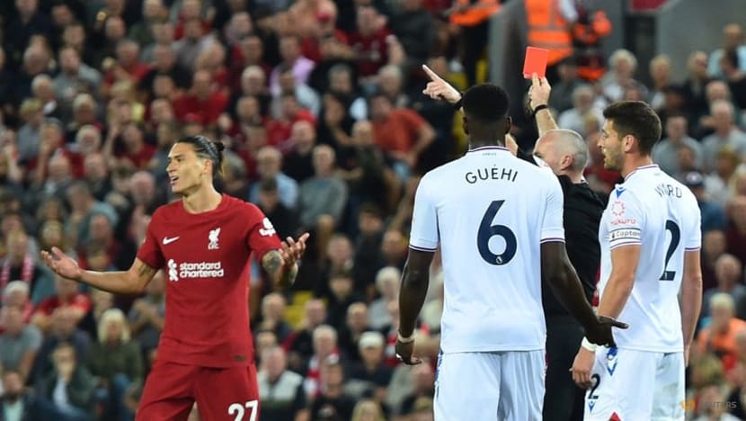 Klopp proud of Liverpool for keeping up intensity after Nunez red card Klopp proud of Liverpool for keeping up intensity after Nunez red card