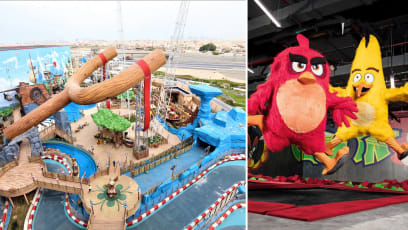 There’s A Giant Slingshot Ride At The World’s First Angry Birds Theme Park