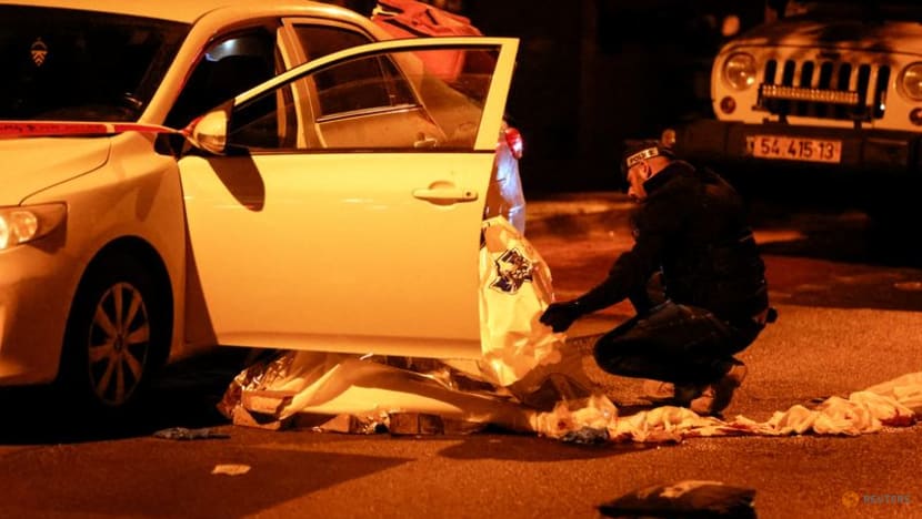 Three people killed in suspected Palestinian attack in Israel Three people killed in suspected Palestinian attack in Israel