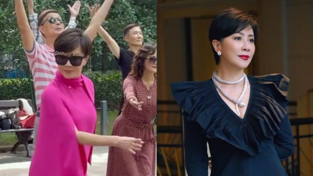 “广场舞穿搭”被嫌土　刘嘉玲一招回归女神！