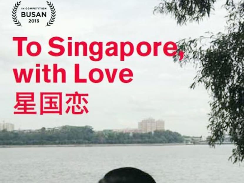 The poster for To Singapore, With Love.