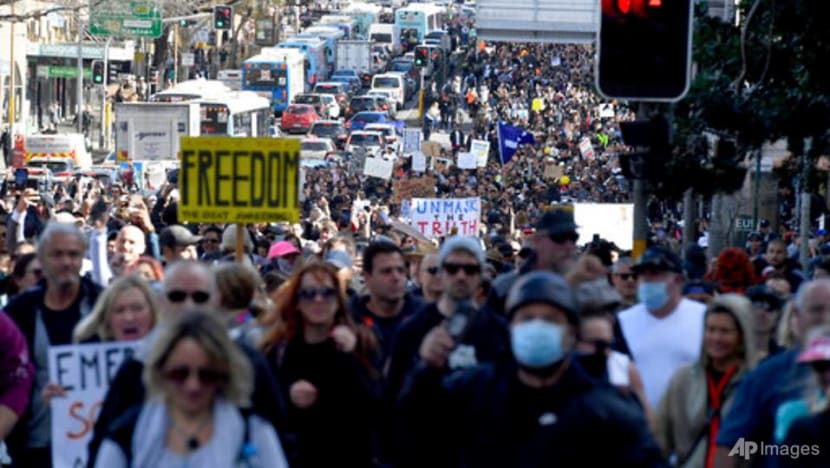 Australians may face longer COVID-19 lockdown after 'reckless' mass protests