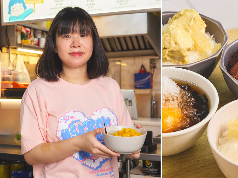 Poly Grad Who Says She “Was A Bit Of A Bum” For 6 Years Finds Fulfilment As Hawker Selling Shaved Ice Desserts