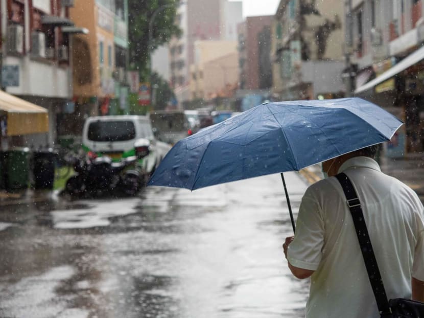 <p>Short-duration thundery showers are expected between the late morning and afternoon over parts of Singapore on several days. There may be heavy rain on some of these days.</p>
<p>Short-duration thundery showers are expected between the late morning and afternoon over parts of Singapore on several days. There may be heavy rain on some of these days.</p>