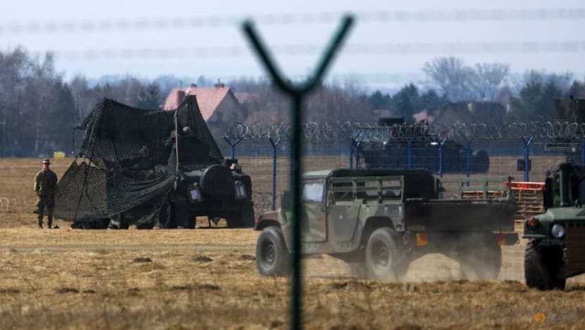 US liaising with Ukrainian forces in Poland, Pentagon says US liaising with Ukrainian forces in Poland, Pentagon says