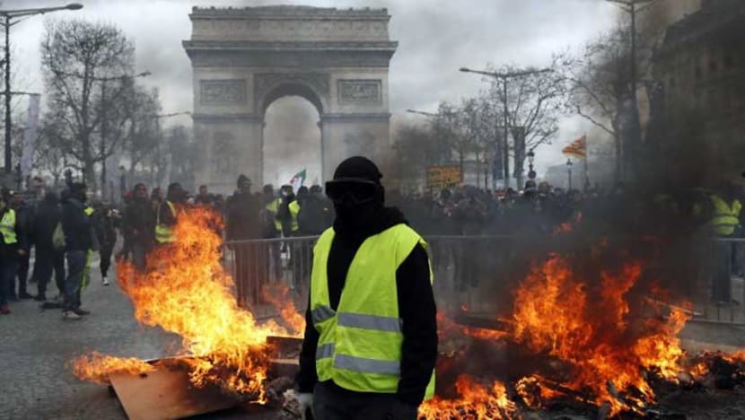Paris police chief sacked after Champs-Elysees rioting Paris police chief sacked after Champs-Elysees rioting