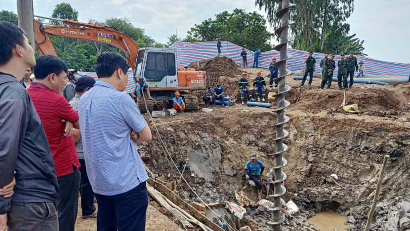 Vietnamese boy trapped in concrete pile on New Year's Eve pronounced dead Vietnamese boy trapped in concrete pile on New Year's Eve pronounced dead