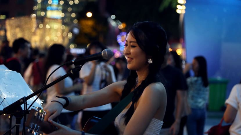 Buskers riled by year-end restrictions on performing at Orchard Road due to crowd control