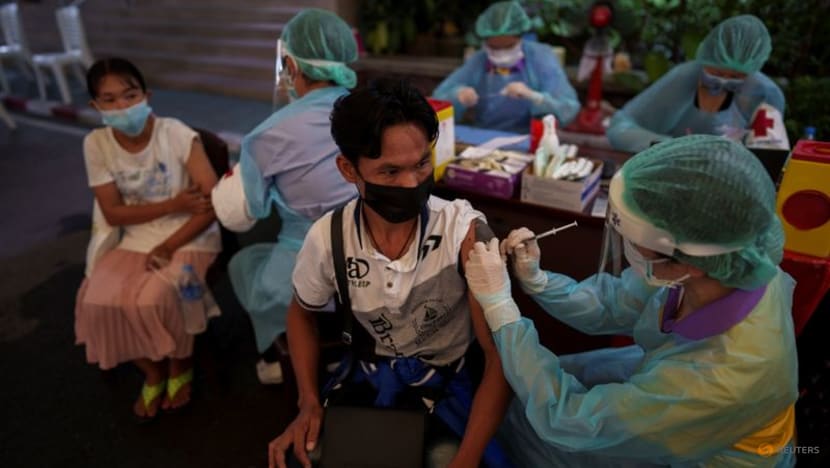 Thai Red Cross delivers COVID-19 vaccines to Thailand's vulnerable migrant workers Thai Red Cross delivers COVID-19 vaccines to Thailand's vulnerable migrant workers