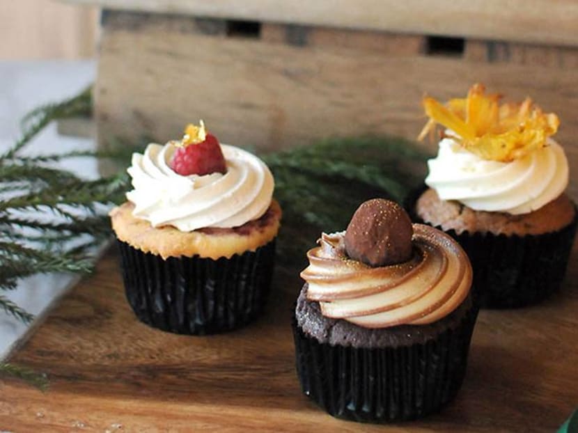 Christmas treats: Bourbon-spiked cupcakes and salted caramel cookies