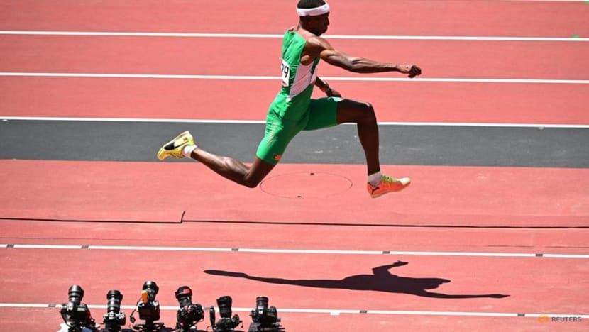 Olympics-Athletics-Portugal's Pichardo wins triple jump gold Olympics-Athletics-Portugal's Pichardo wins triple jump gold