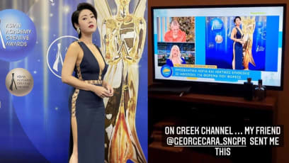 Cynthia Koh Is Famous In Greece Now! Star’s Sassy Response To Haters About Her Sexy Dress Makes Greek News