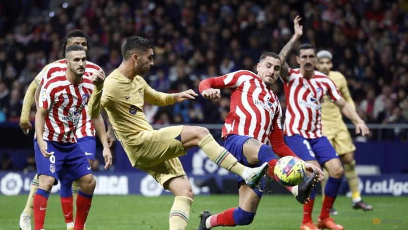 Dembele strike gives Barcelona narrow win over Atletico Dembele strike gives Barcelona narrow win over Atletico