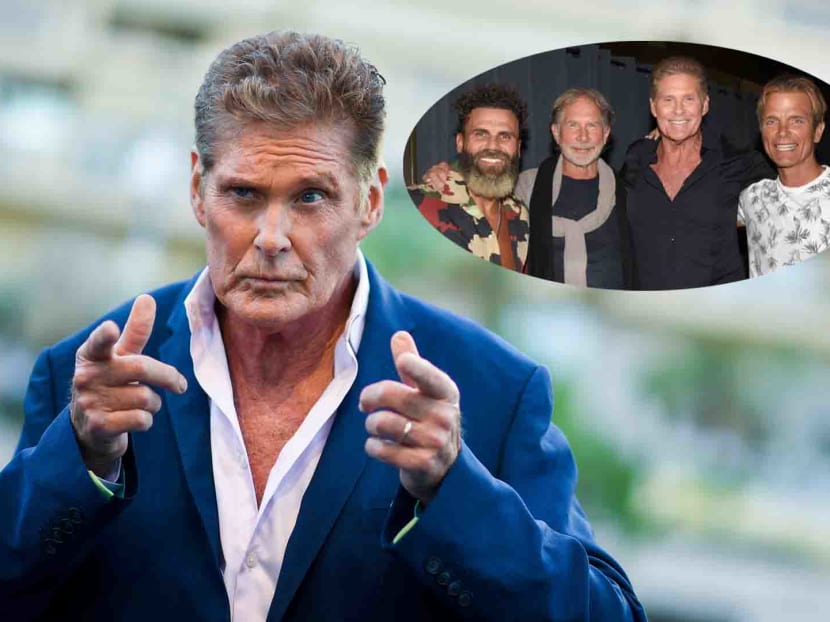 David Hasselhoff Reunites With Baywatch Co-Stars For Epic 70th Birthday Party