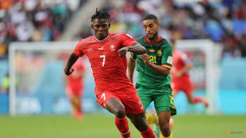 Swiss striker Embolo refuses to celebrate goal against Cameroon 