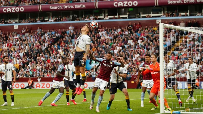 Football: Villa end Everton's unbeaten start with 3-0 win Football: Villa end Everton's unbeaten start with 3-0 win