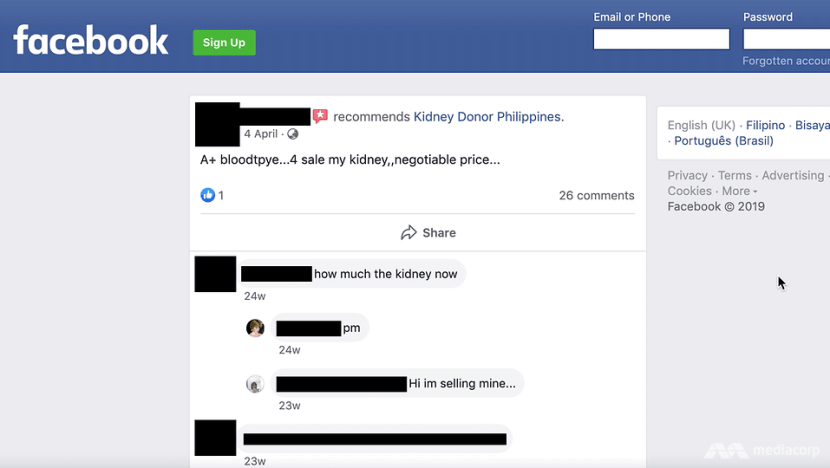 Kidney for sale: How organs can be bought via social media in the Philippines