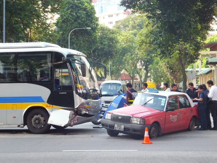 Taxi driver dies in morning Ang Mo Kio accident