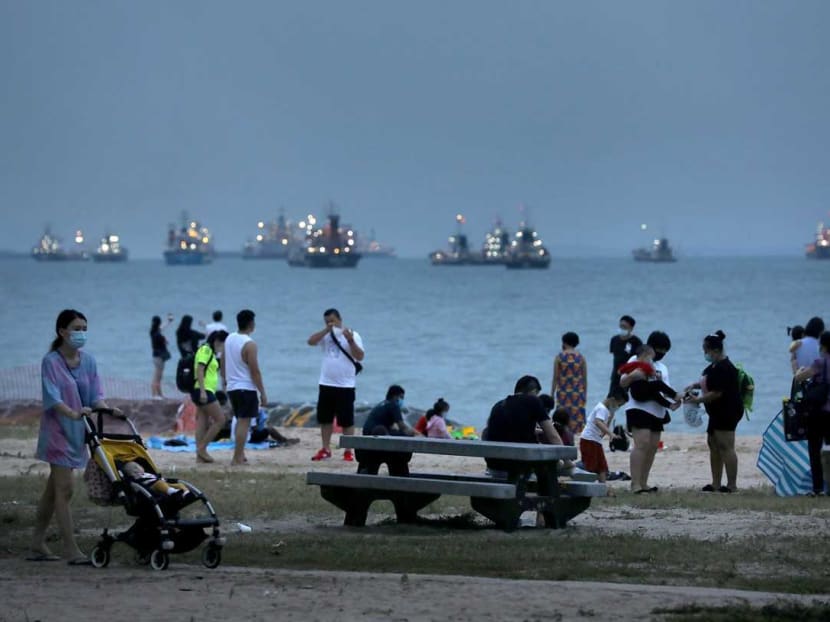 Covid-19: Loudhailers used by NParks at East Coast Park to curb crowding, but some still break rules Covid-19: Loudhailers used by NParks at East Coast Park to curb crowding, but some still break rules