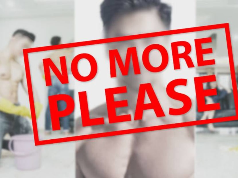 Commentary: What’s with the spate of half-naked men these days? Commentary: What’s with the spate of half-naked men these days?