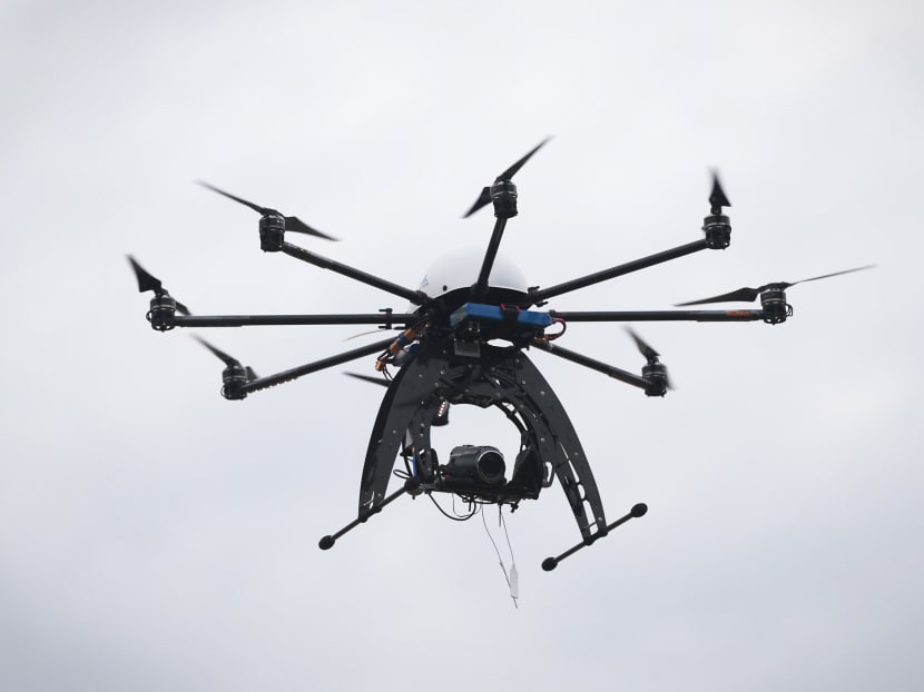 The police warned that it would also be an offence to fly an Unmanned Aerial Vehicle outside of the Special Event Area "in a manner that disrupts, interferes with, delays or obstructs the conduct of (the parade)". TODAY file photo.
