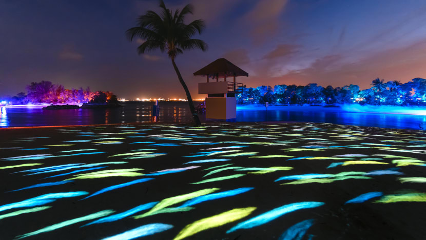 This New Light Show At Siloso Beach Is An Instagrammer’s Dream Come True