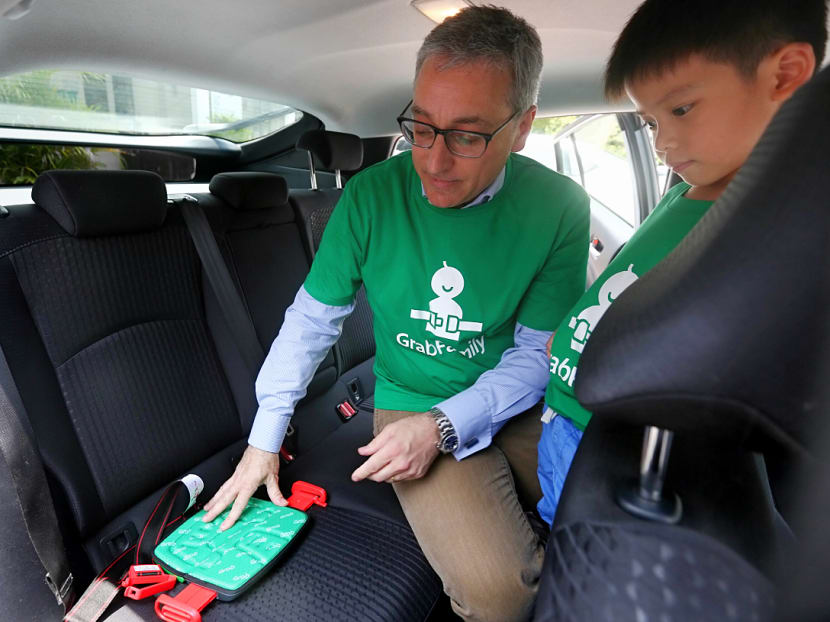Grab deals child seat