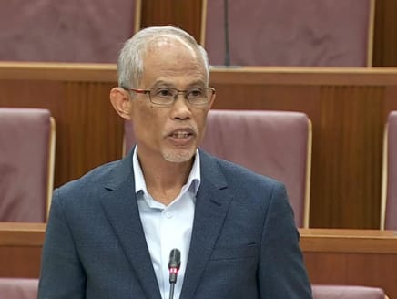 Mr Masagos Zulkifli, Minister for Social and Family Development, speaking in Parliament on Nov 28, 2022. 