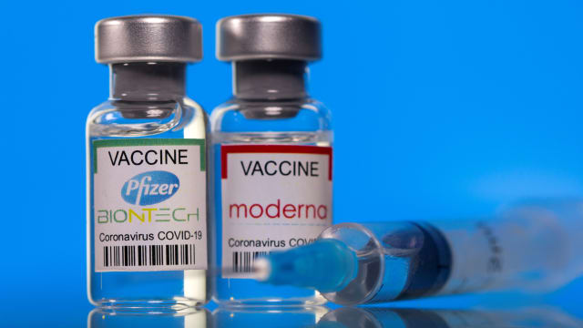 接种辉瑞莫德纳疫苗后 疑出现不良反应者占接种剂量0.13%