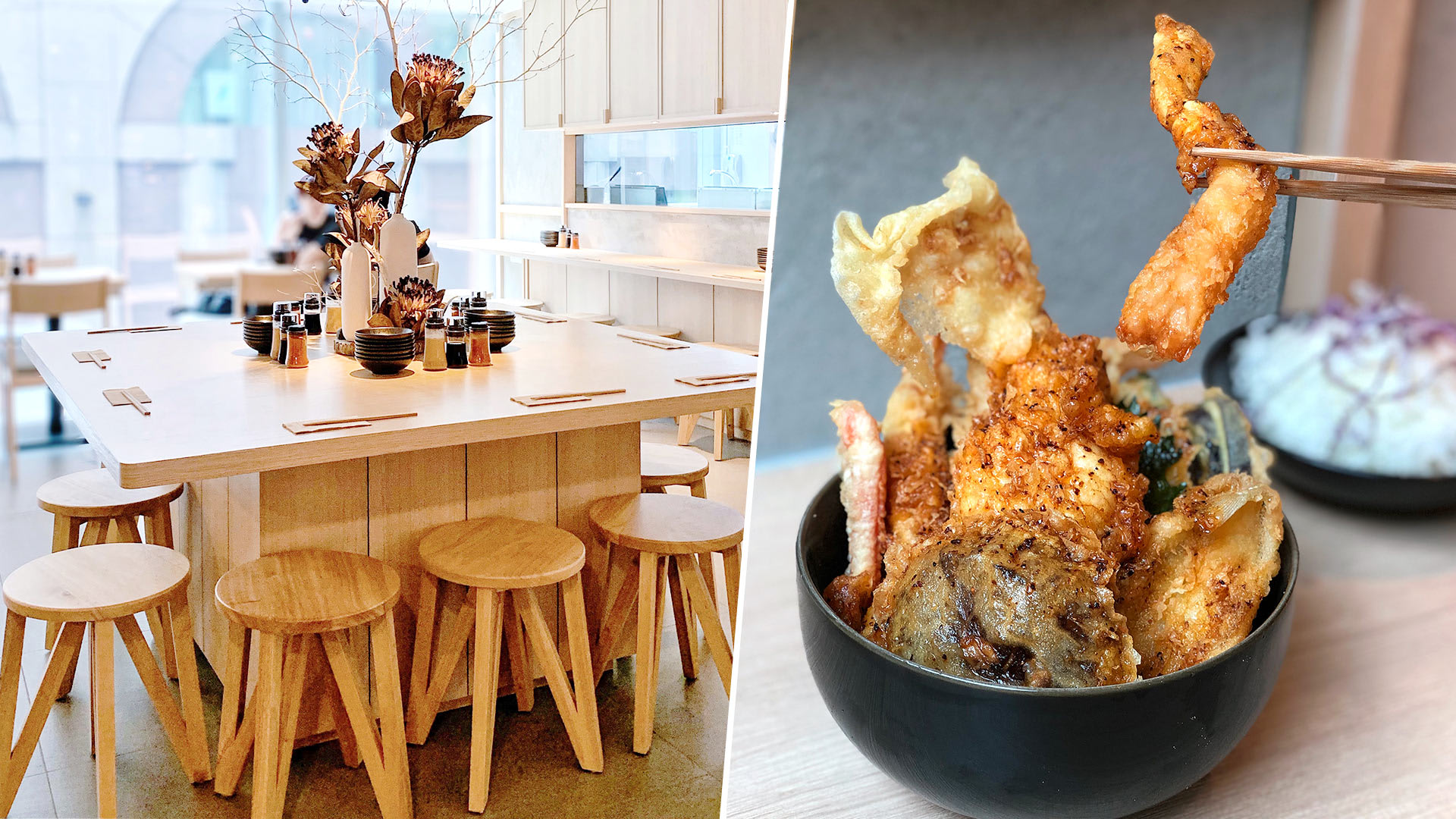 Finally, A Cheap & Chic Tempura Rice Bowl Joint Which Won't Leave You Reeking Of Grease Finally, A Cheap & Chic Tempura Rice Bowl Joint Which Won't Leave You Reeking Of Grease