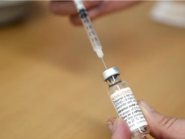 For the Nuvaxovid Covid-19 vaccine (pictured), 40,873 doses have been administered and the serious adverse event reporting rate remained rare at 0.02 per cent in Singapore.