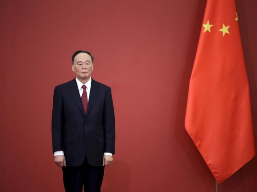 Mr Wang Qishan, 69, previously ran the Communist Party’s anti-corruption agency, the Central Commission for Discipline Inspection. Photo: The New York Times