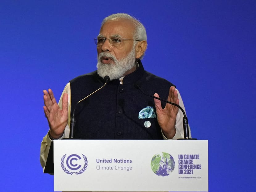 India is the last of the world's major carbon polluters to announce a net-zero target, with China saying it would reach that goal in 2060, and the United States and the European Union aiming for 2050.