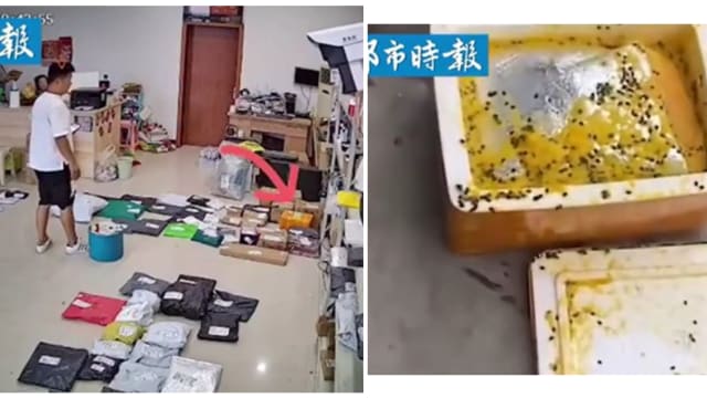网购包裹突惊传爆炸声 中国快递店老板“吓坏了”