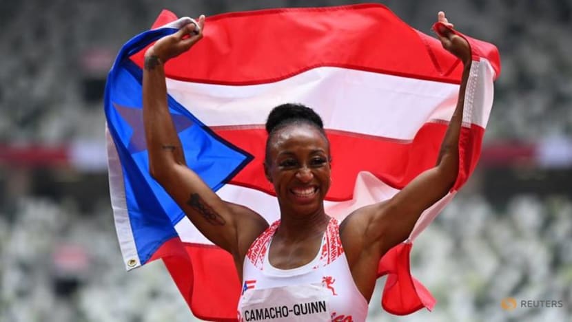 Athletics: Puerto Rico's Camacho-Quinn wins Olympic gold in women's 100m hurdles