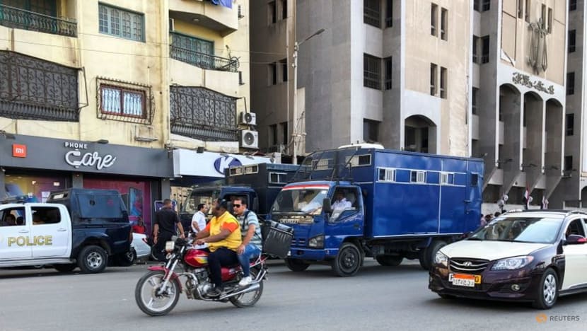 'Don't worry', says jailed Egypt rights researcher as he is driven from court 'Don't worry', says jailed Egypt rights researcher as he is driven from court