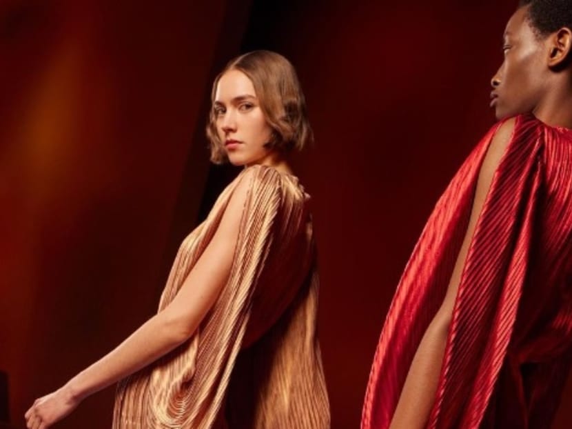 Paris Fashion Week: Hermes taps fashion as camouflage Paris Fashion Week: Hermes taps fashion as camouflage