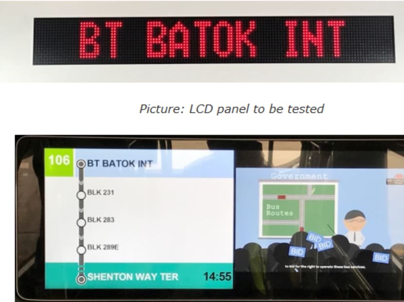 The new Passenger Information Display System (PIDS) will provide commuters with more real-time information such as MRT service delay and traffic congestions, for a better travelling experience. Photo: LTA